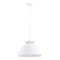 Hanglamp aan een koord ARRIZO 1xE27/15W/230V wit