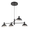 Hanglamp aan een koord ARTIS 4xE14/40W/230V zwart