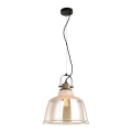 Hanglamp aan een koord ASGARD 1xE27/11W/230V beige