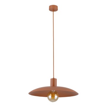 Hanglamp aan een koord ASTRA 1xE27/15W/230V diameter 41 cm baksteen