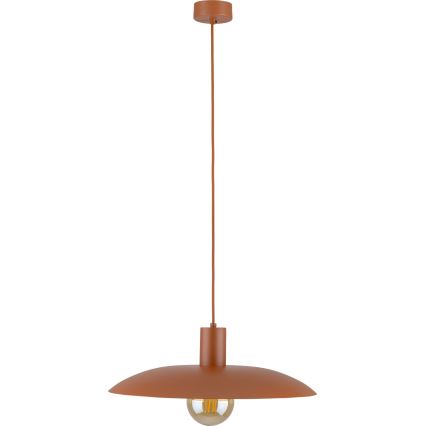 Hanglamp aan een koord ASTRA 1xE27/15W/230V diameter 41 cm baksteen