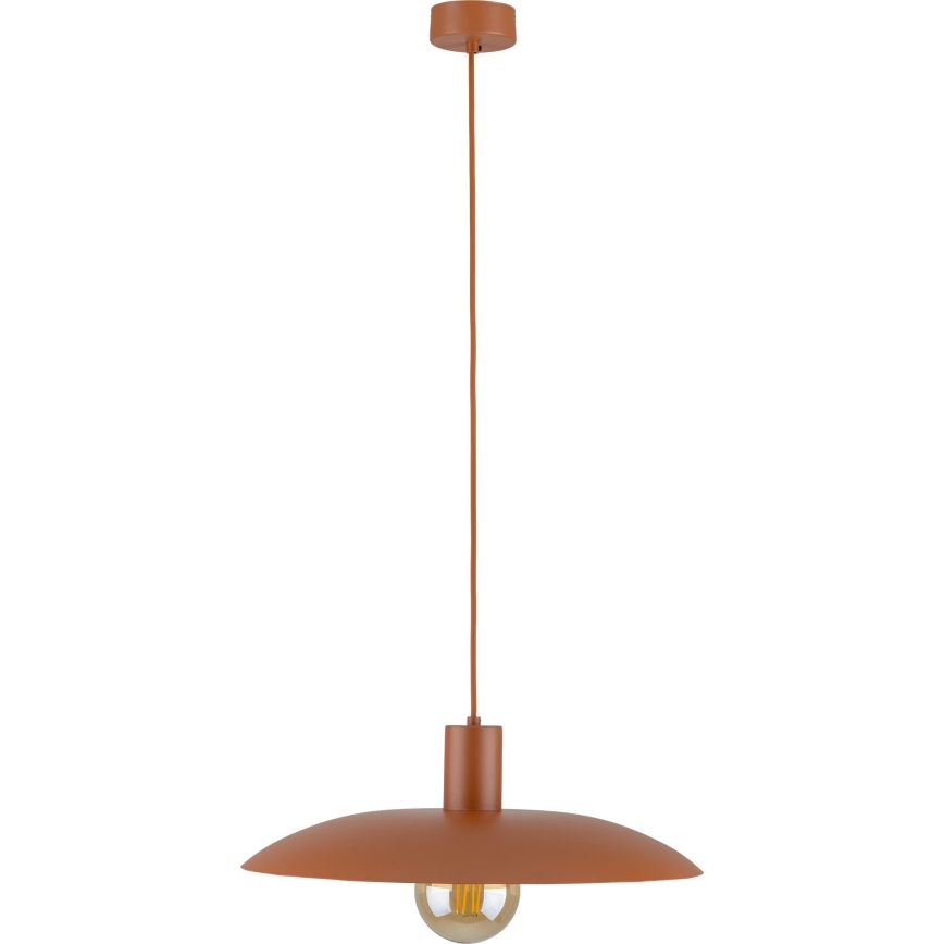 Hanglamp aan een koord ASTRA 1xE27/15W/230V diameter 41 cm baksteen