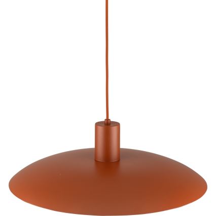 Hanglamp aan een koord ASTRA 1xE27/15W/230V diameter 41 cm baksteen