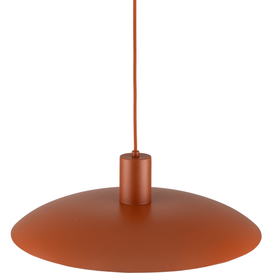 Hanglamp aan een koord ASTRA 1xE27/15W/230V diameter 41 cm baksteen