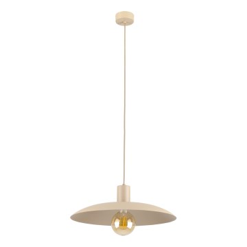 Hanglamp aan een koord ASTRA 1xE27/15W/230V diameter 41 cm beige