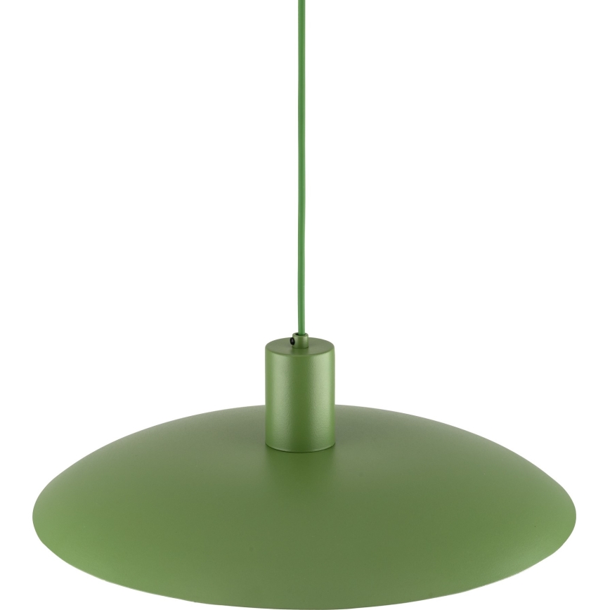 Hanglamp aan een koord ASTRA 1xE27/15W/230V diameter 41 cm groen
