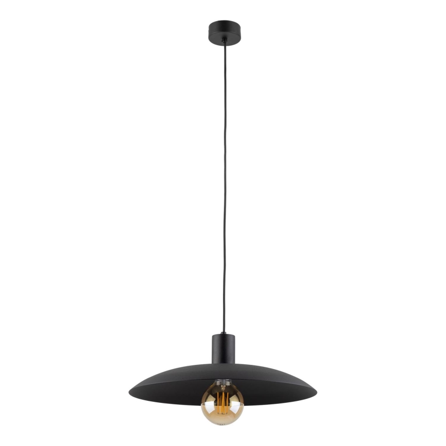 Hanglamp aan een koord ASTRA 1xE27/15W/230V diameter 41 cm zwart