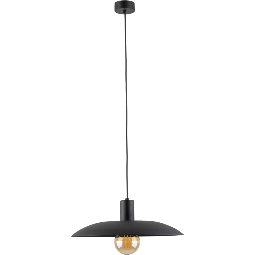 Hanglamp aan een koord ASTRA 1xE27/15W/230V diameter 41 cm zwart
