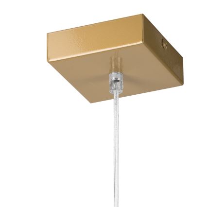 Hanglamp aan een koord ASTRID 1xE27/60W/230V goud