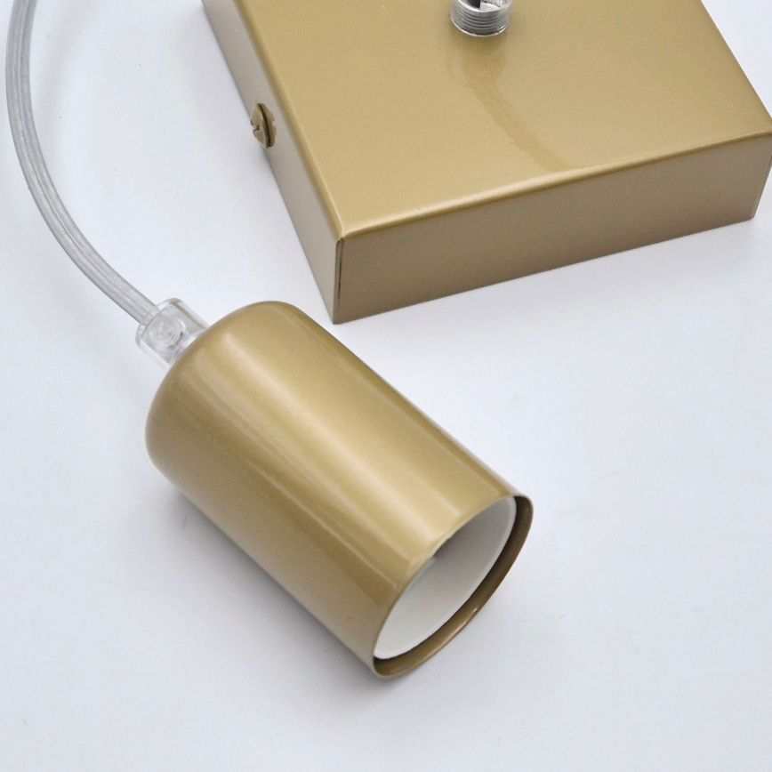 Hanglamp aan een koord ASTRID 1xE27/60W/230V goud
