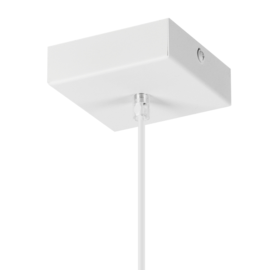 Hanglamp aan een koord ASTRID 1xE27/60W/230V wit