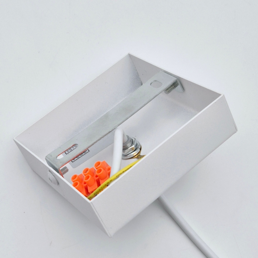 Hanglamp aan een koord ASTRID 1xE27/60W/230V wit