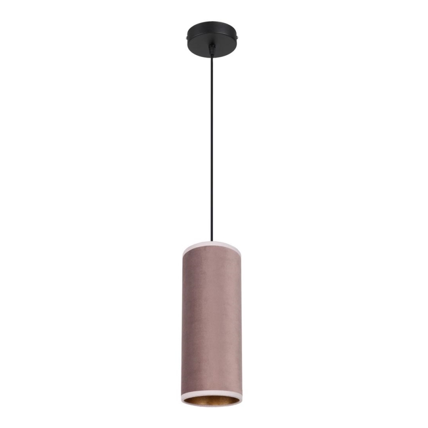 Hanglamp aan een koord AVALO 1xE27/60W/230V roze