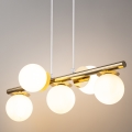 Hanglamp aan een koord AVOLA 5xG9/12W/230V goud