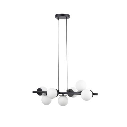 Hanglamp aan een koord AVOLA 7xG9/12W/230V zwart