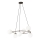 Hanglamp aan een koord AZURA 6xE14/10W/230V zwart/wit