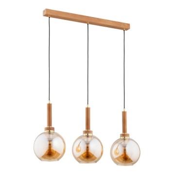 Hanglamp aan een koord BALERINA 3xE27/60W/230V