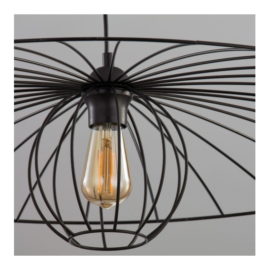 Hanglamp aan een koord BARBELLA 1xE27/60W/230V diameter 80 cm