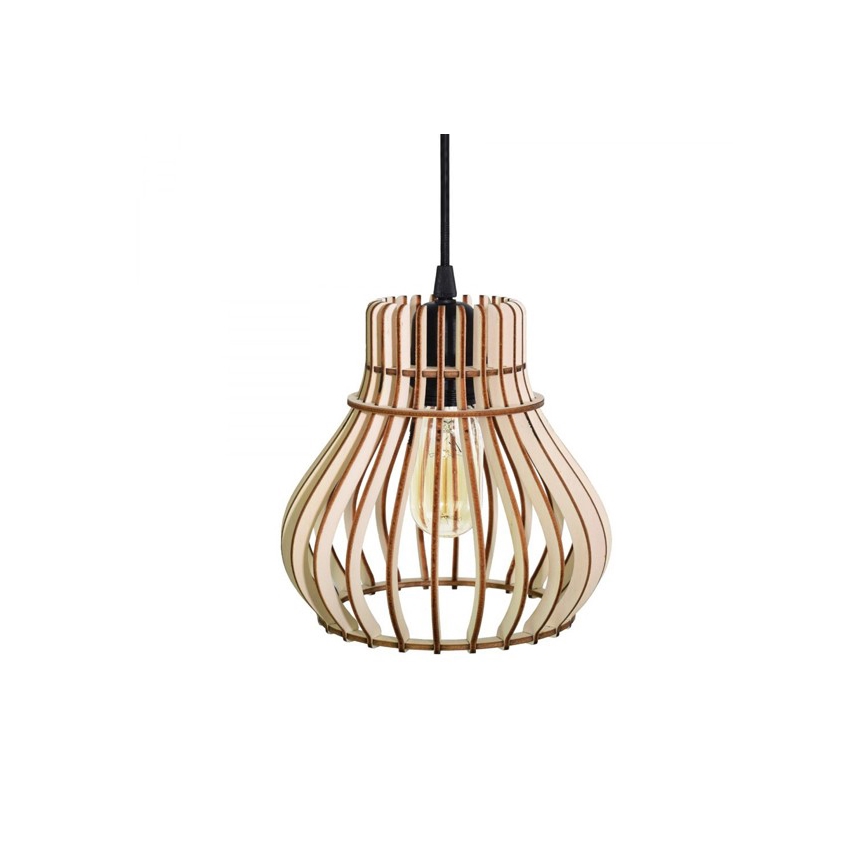Hanglamp aan een koord BARREL 1xE27/24W/230V diameter 20 cm