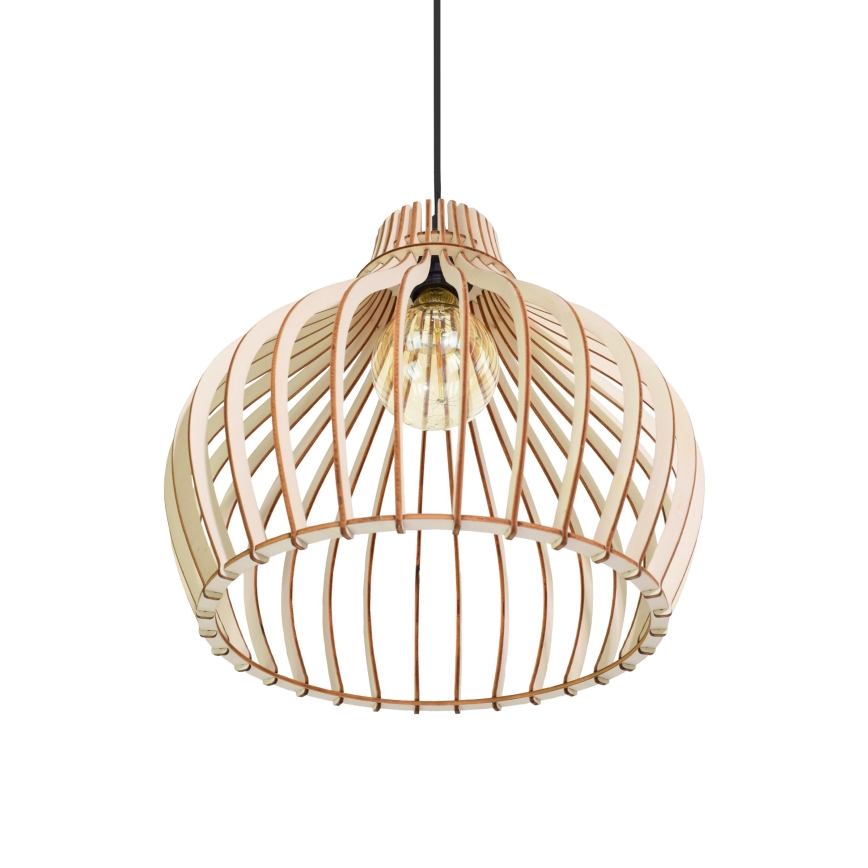 Hanglamp aan een koord BARREL 3xE27/24W/230V