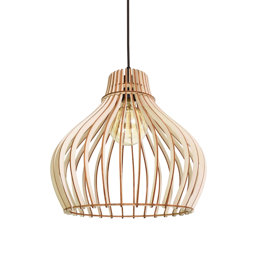 Hanglamp aan een koord BARREL 3xE27/24W/230V
