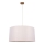 Hanglamp aan een koord BENITA 1xE27/40W/230V crème/eiken