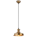 Hanglamp aan een koord BERCESTE 1xE27/40W/230V goud