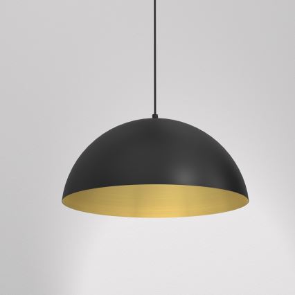 Hanglamp aan een koord BETA 1xE27/60W/230V d. 35 cm zwart