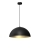 Hanglamp aan een koord BETA 1xE27/60W/230V d. 45 cm zwart