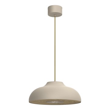 Hanglamp aan een koord BILBAO 1xE27/15W/230V diameter 40 cm beige