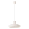 Hanglamp aan een koord BILO 1xE27/15W/230V diameter 35 cm crème