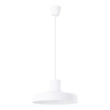 Hanglamp aan een koord BILO 1xE27/15W/230V diameter 35 cm wit