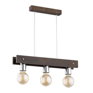 Hanglamp aan een koord BINGO 3xE27/60W/230V