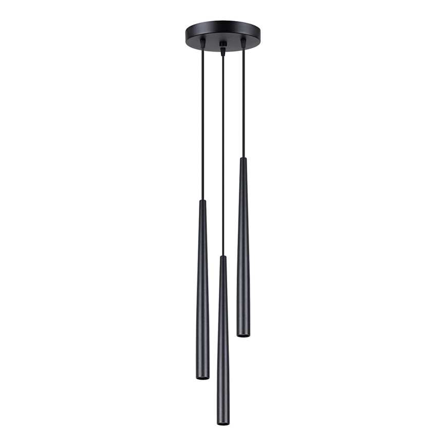 Hanglamp aan een koord BLISS 3xG9/8W/230V zwart
