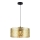 Hanglamp aan een koord BLOESEM 1xE27/15W/230V goud