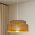 Hanglamp aan een koord BOHO 1xE27/60W/230V beige