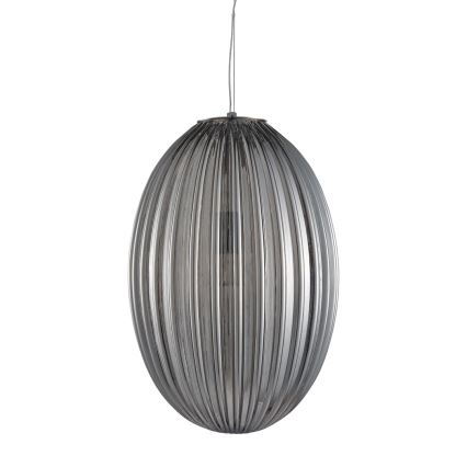 Hanglamp aan een koord BRAGA 1xE27/60W/230V grijs