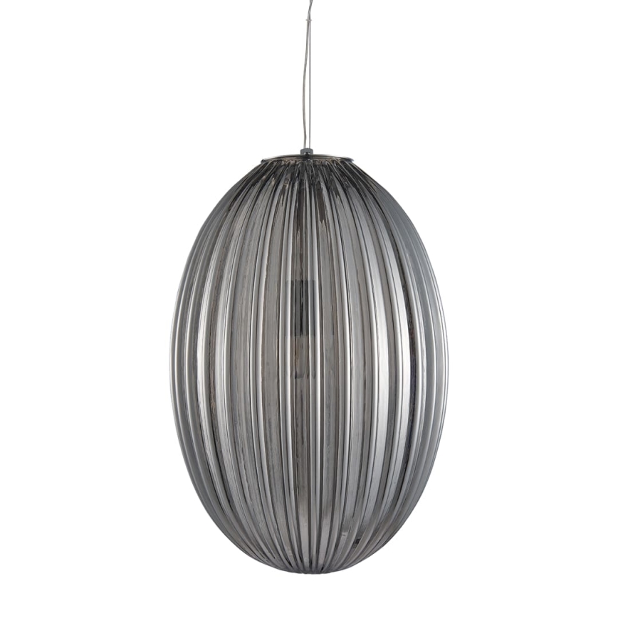 Hanglamp aan een koord BRAGA 1xE27/60W/230V grijs