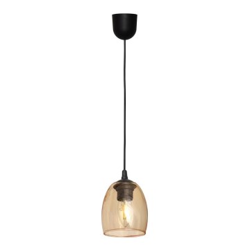 Hanglamp aan een koord BRILLANT 1xE27/15W/230V beige