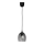 Hanglamp aan een koord BRILLANT 1xE27/15W/230V grijs
