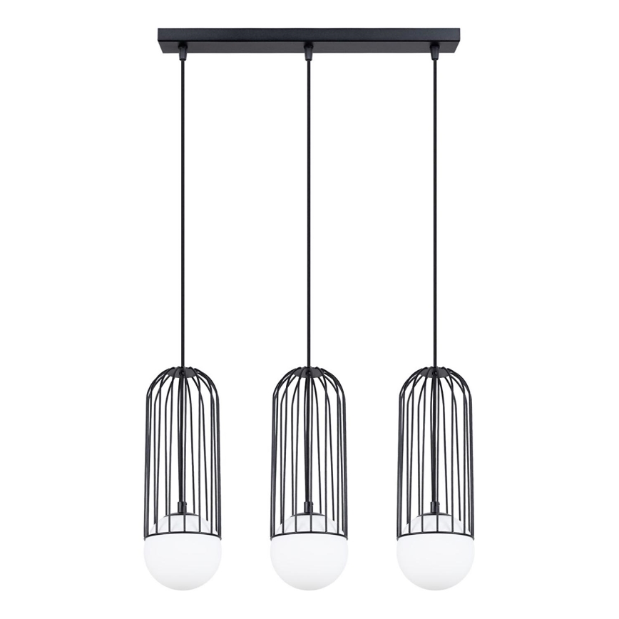 Hanglamp aan een koord BRINA 3xG9/8W/230V zwart