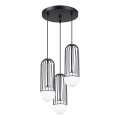 Hanglamp aan een koord BRINA 3xG9/8W/230V zwart