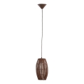Hanglamp aan een koord BURI 1xE27/15W/230V bruin