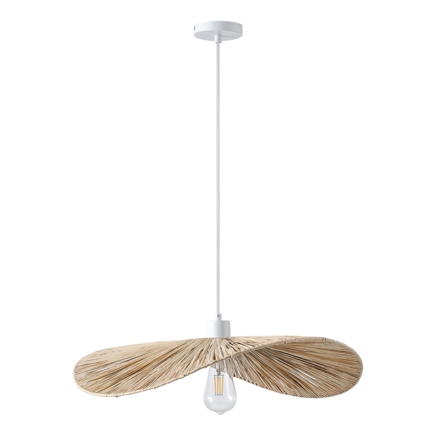 Hanglamp aan een koord CALYPSO 1xE27/15W/230V diameter 55 cm bamboe