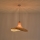 Hanglamp aan een koord CALYPSO 1xE27/40W/230V bamboe