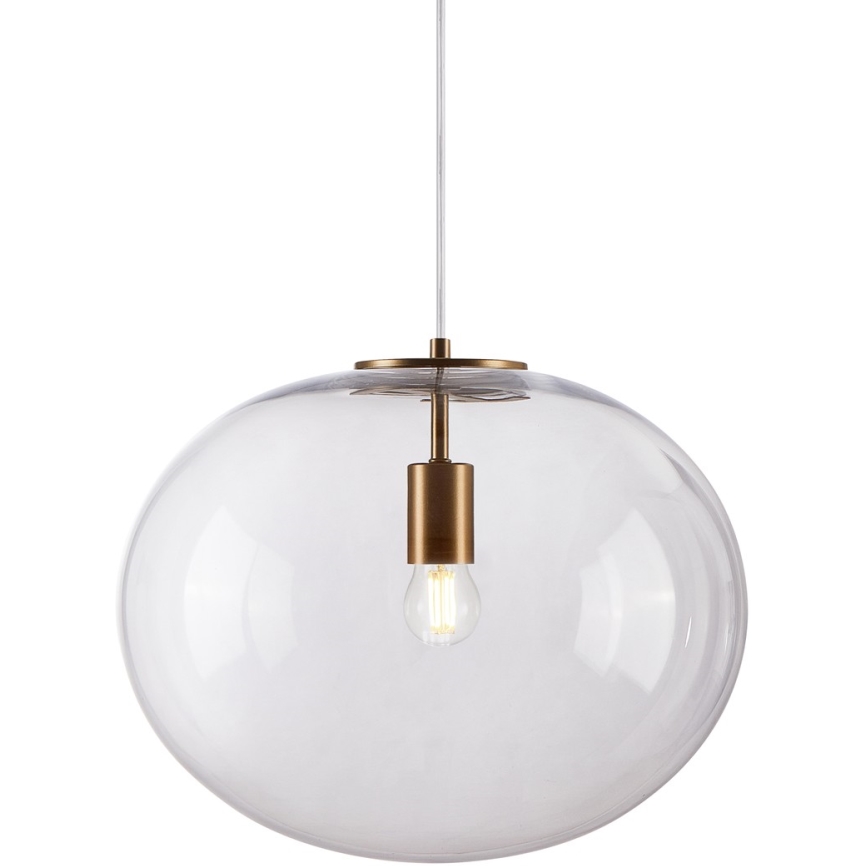 Hanglamp aan een koord CAMPANIA 1xE27/60W/230V goud