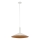 Hanglamp aan een koord CAPRI 1xE27/15W/230V diameter 50 cm wit/koper