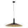 Hanglamp aan een koord CAPRI 1xE27/15W/230V diameter 70 cm zwart/goud