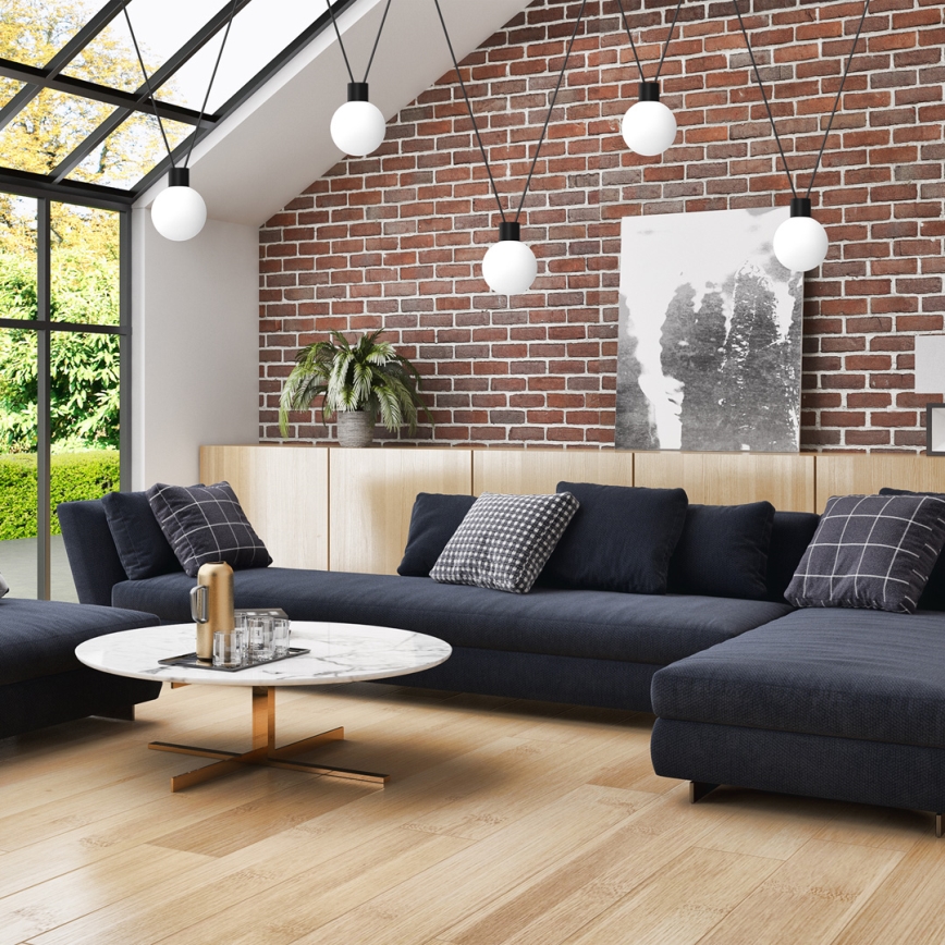 Hanglamp aan een koord CAPRI 1xG9/7W/230V