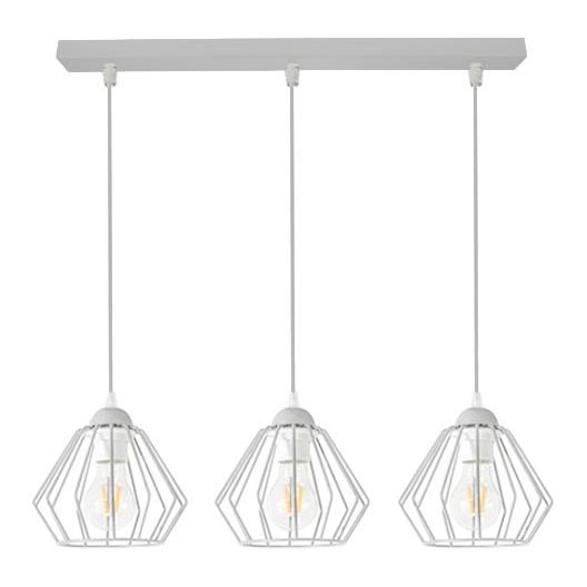 Hanglamp aan een koord CEED 3xE27/60W/230V grijs